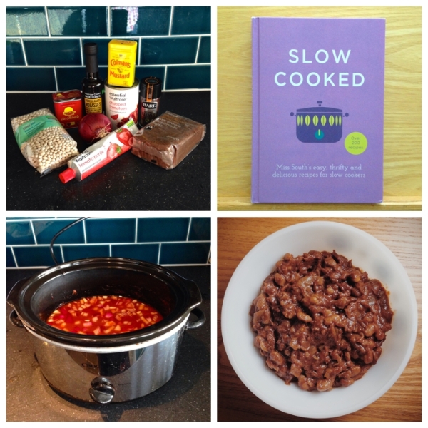 Brixton Baked Beans in the slow cooker